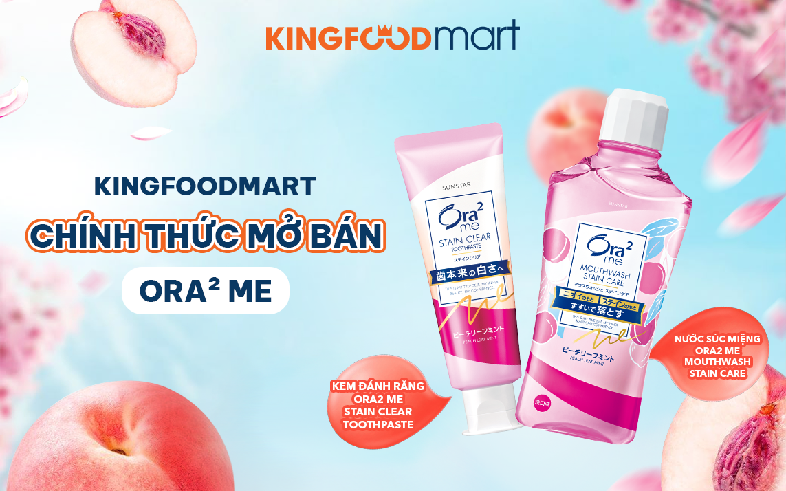 Kingfoodmart Chính Thức Mở Bán Ora² me: Định Nghĩa Lại Chuẩn Mực Chăm Sóc Nụ Cười Từ Nhật Bản